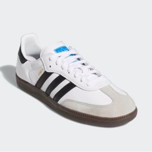 Adidas Samba OG White Black Gum sz 6